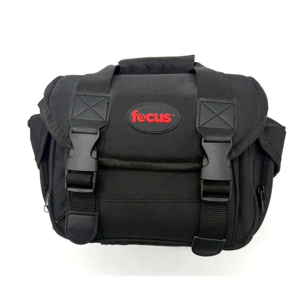 Focus Padded Camera Messenger Bag Carry Case w/ Adjustable Divider & Shoulder St